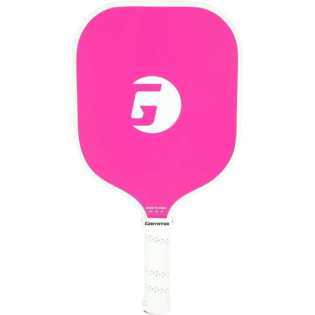 GAMMA Fusion Power Pickleball Paddle, 8.25-Inch Wide Fiberglass Surface Maximizes Hit Potential for All Skill Levels