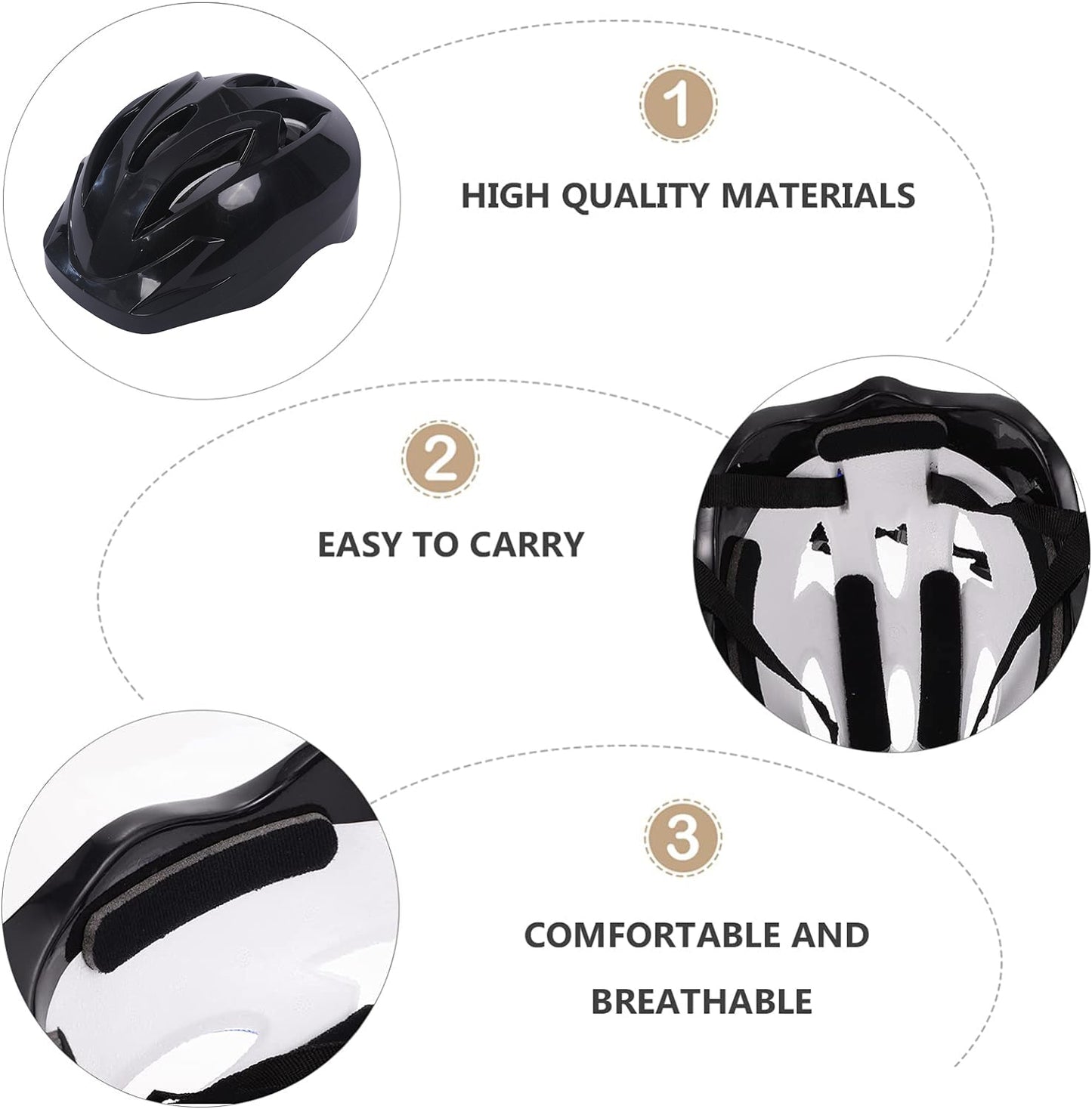 Endless EL1026 Multi-purpose Sports Helmet for Cycling, Skiing, Snowboarding, | Material: ABS and EPS | High-density ABS lining (Thermocol), soft padding and adjustable strap for the best fit