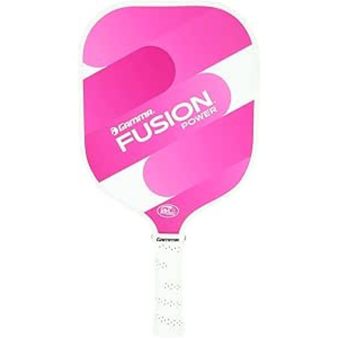 GAMMA Fusion Power Pickleball Paddle, 8.25-Inch Wide Fiberglass Surface Maximizes Hit Potential for All Skill Levels