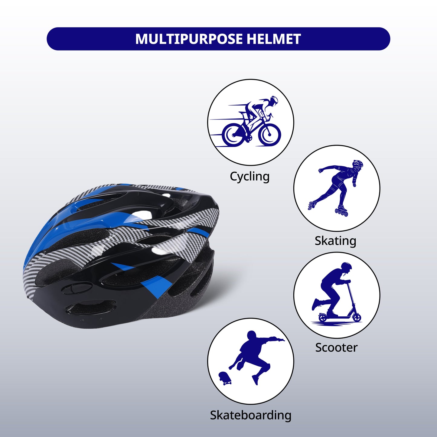 Endless EL1049 Premium Ski Helmet with Adjustable Strap | with Padded Inner Liner for Comfort | for Adults, Women, Men | Size: Free Size | Material: Polycarbonate, EPS