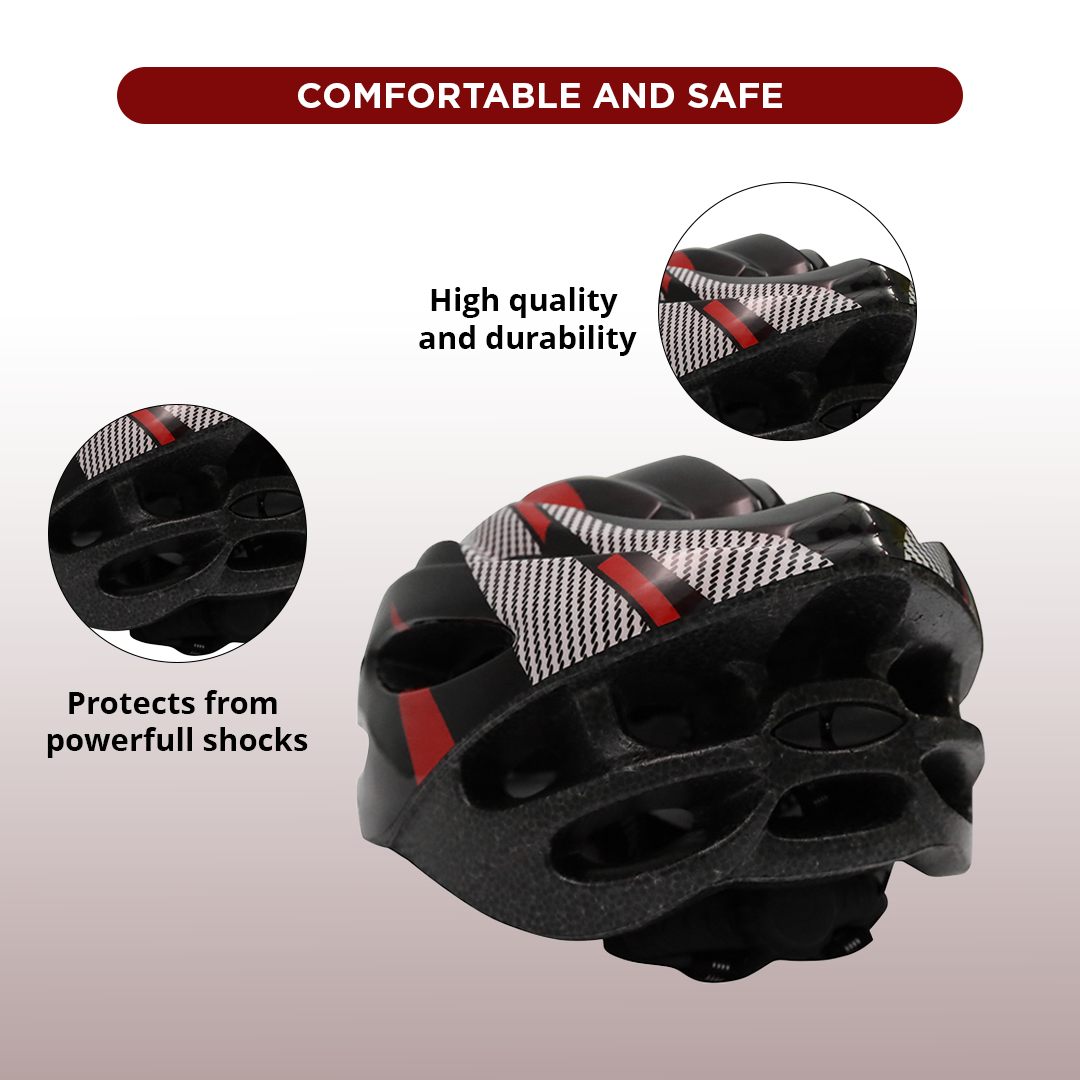 Endless EL1049 Premium Ski Helmet with Adjustable Strap | with Padded Inner Liner for Comfort | for Adults, Women, Men | Size: Free Size | Material: Polycarbonate, EPS