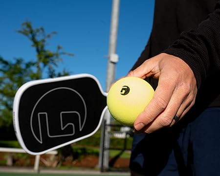 GAMMA Librarian Foam Pickleball Balls, Foam Balls for Pickleball Practice with True Bounce on All Surfaces. Quiet Pickleball Great for Indoor and Outdoor Play, HOA, Parks, Noise Reducing Pickleball