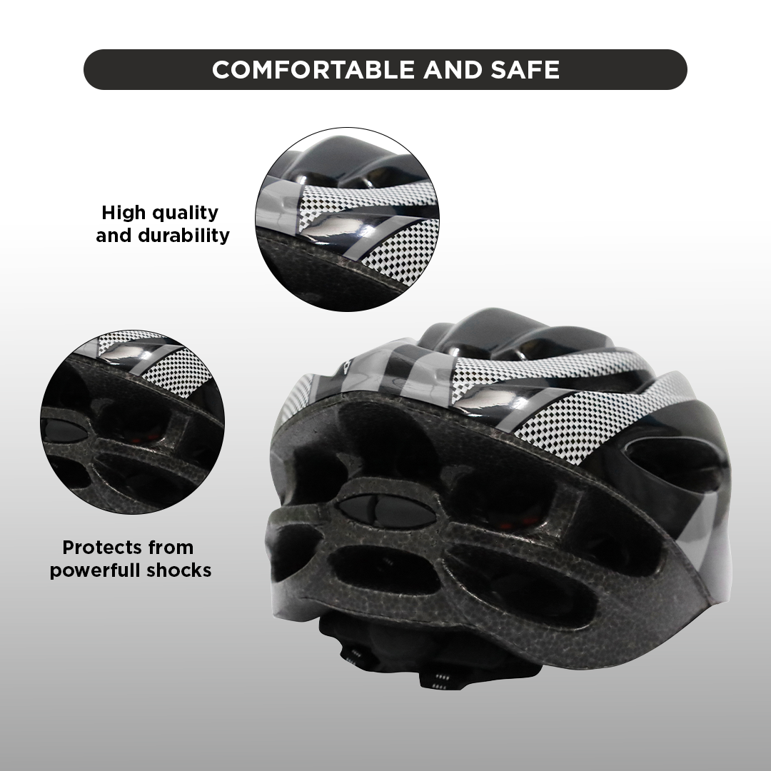 Endless EL1051 High Quality Ski Helmet with Adjustable Strap by Endless, Material: Polycarbonate, ABS | With Inner Lining for Comfort | For Adults, Women, Men