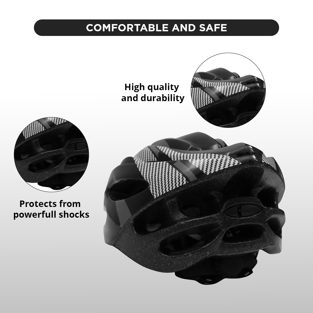 Endless EL1049 Premium Ski Helmet with Adjustable Strap | with Padded Inner Liner for Comfort | for Adults, Women, Men | Size: Free Size | Material: Polycarbonate, EPS