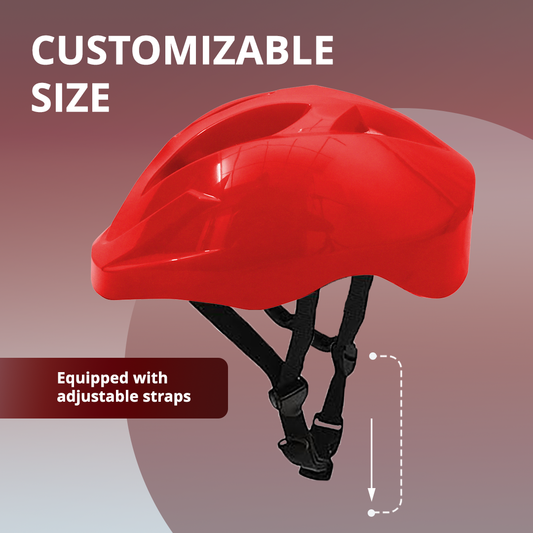 Endless EL1026 Multi-purpose Sports Helmet for Cycling, Skiing, Snowboarding, | Material: ABS and EPS | High-density ABS lining (Thermocol), soft padding and adjustable strap for the best fit