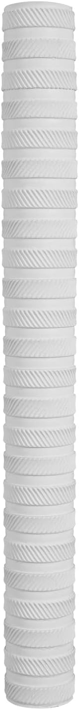 DSC Chevron Ring Cricket Bat Grip - Complete (White)