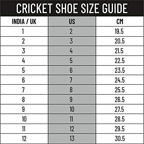 DSC Beamer Cricket Shoes for Men and Boys | Breathable Mesh | Non-Slip Sole | Embossed Design | Durable and Lightweight