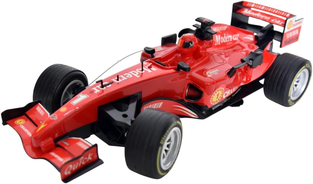 FUNFY 1/12 Scale Formula One Ferrari RC Car – High-Speed Remote Control Racing Model with Drift Function, 2.4GHz Wireless Controller – Red F1 Sports Toy for Kids & Adults