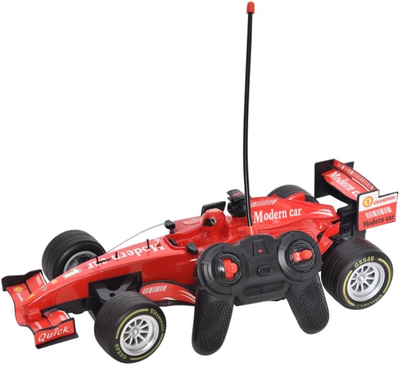 FUNFY 1/12 Scale Formula One Ferrari RC Car – High-Speed Remote Control Racing Model with Drift Function, 2.4GHz Wireless Controller – Red F1 Sports Toy for Kids & Adults