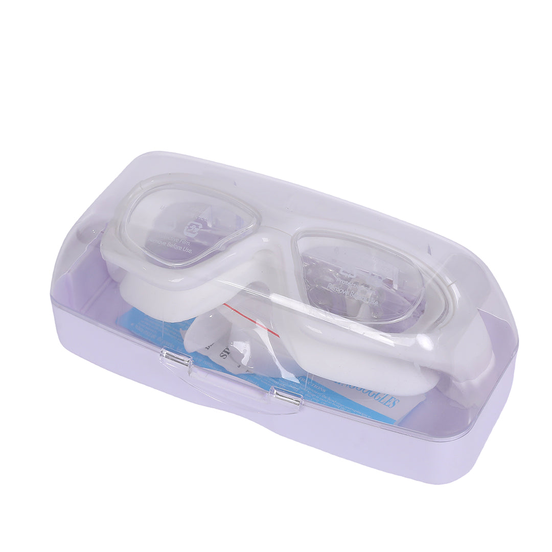 Endless EL1007 Infinity Premium Anti-Fog UV Protection Swimming Goggles | Material: Silicone, Polyurethane | Stylish Goggles with 180 Degree Wide Viewing Angle | Soft Silicone Gasket to Prevent Leakage | With Hard Case