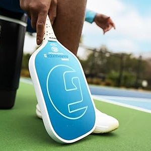 GAMMA Rainmaker Pickleball Paddle – Lightweight, Large Sweet Spot, Microbead Carbon Fiber Face for Spin & Control, Customizable Swing Weight – Available in 6 Colors