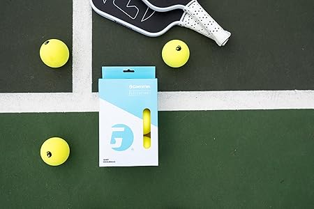 GAMMA Librarian Foam Pickleball Balls, Foam Balls for Pickleball Practice with True Bounce on All Surfaces. Quiet Pickleball Great for Indoor and Outdoor Play, HOA, Parks, Noise Reducing Pickleball