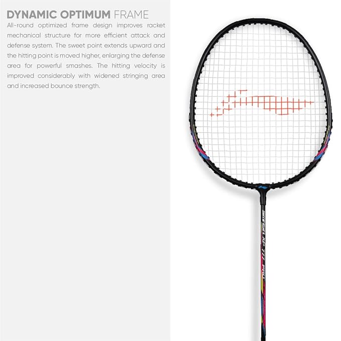 Li-Ning XP 777 Pro مضرب تنس الريشة (2 مضرب + 1 حقيبة أدوات)