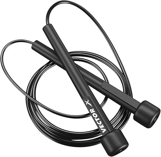 Victor X 684 Jump Rope for Men and Women | Nylon Material for Cardio, Warm-Up, Weight Loss, and Jump Rope