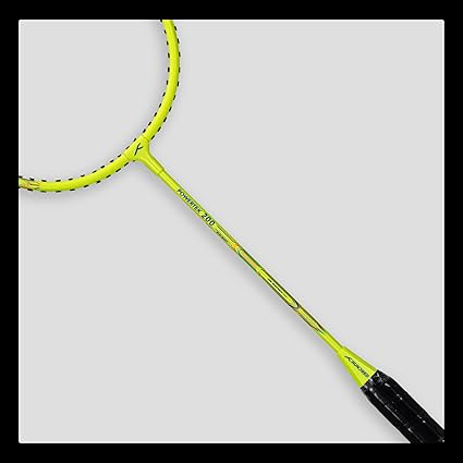HUNDRED Powertek 200 مضرب تنس الريشة برو جرافيت مع غطاء كامل للمضرب
