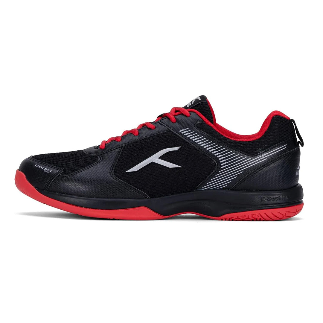 HUNDRED Court Star Badminton Shoes Non Marking | Also Perfect for Squash, Table Tennis, Volleyball, Basketball & Indoor Sports | Lightweight & Durable | X-Cushion Protection