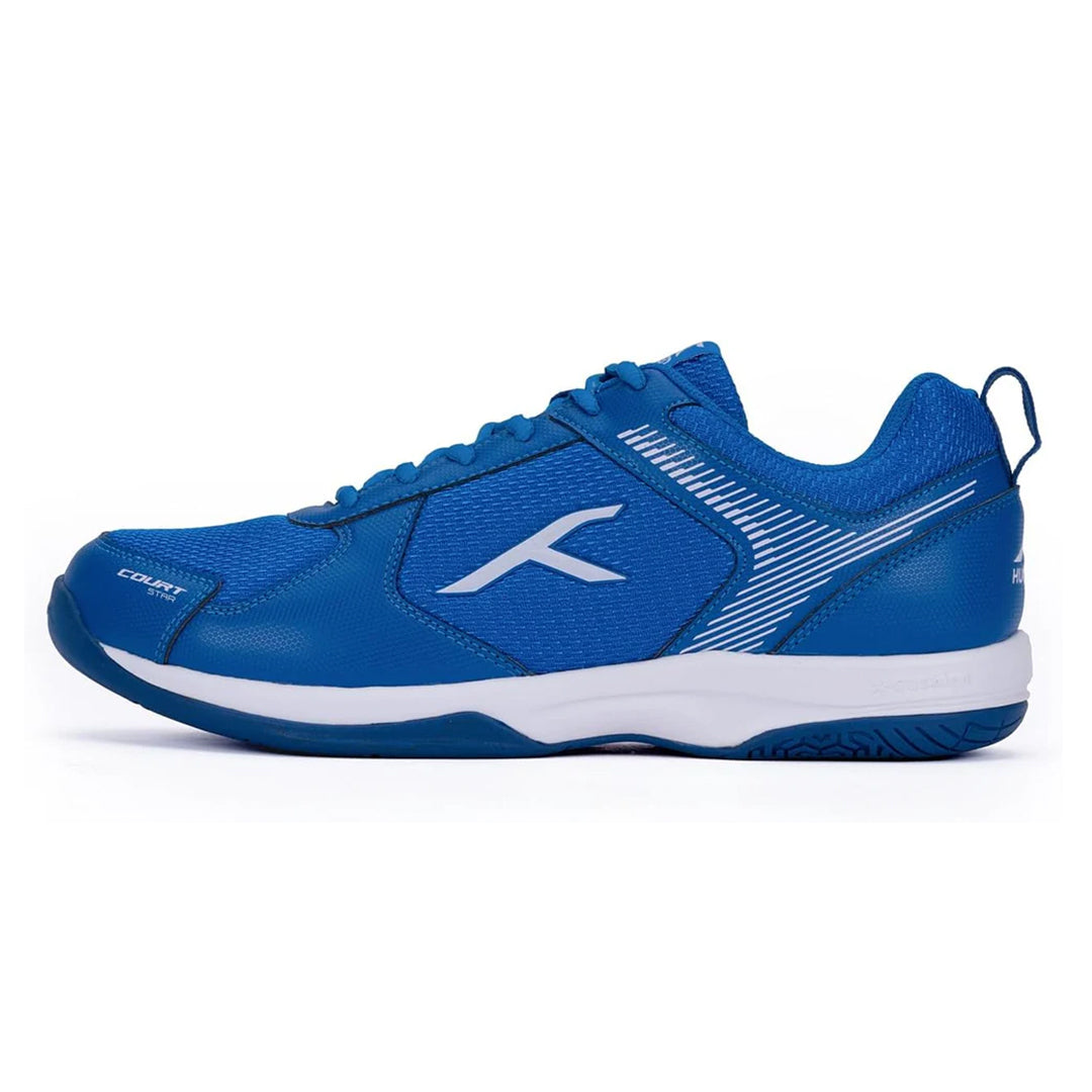 HUNDRED Court Star Badminton Shoes Non Marking | Also Perfect for Squash, Table Tennis, Volleyball, Basketball & Indoor Sports | Lightweight & Durable | X-Cushion Protection