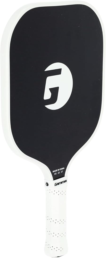 GAMMA Fusion Power Pickleball Paddle, 8.25-Inch Wide Fiberglass Surface Maximizes Hit Potential for All Skill Levels