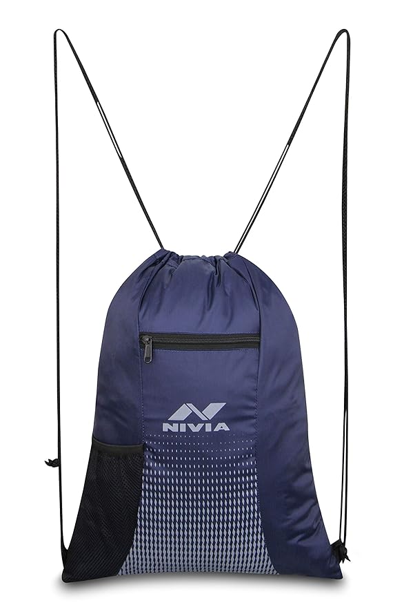 NIVIA String Bag with Pocket - Unisex and Adult