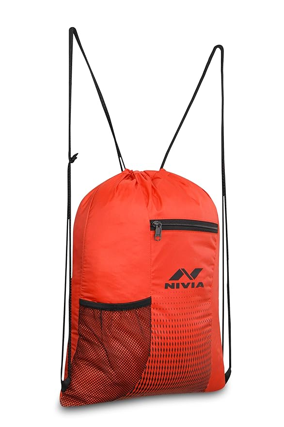 NIVIA String Bag with Pocket - Unisex and Adult
