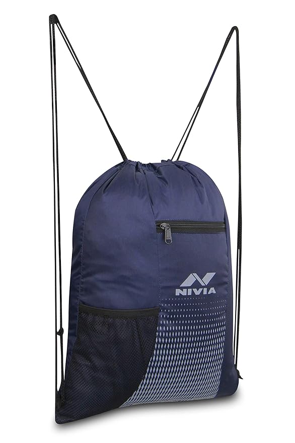NIVIA String Bag with Pocket - Unisex and Adult