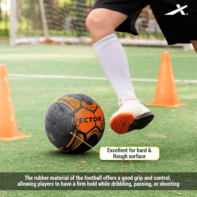 Victor X Street Molded Rubber Soccer Ball Size 5