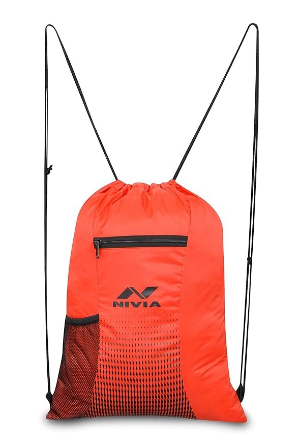 NIVIA String Bag with Pocket - Unisex and Adult