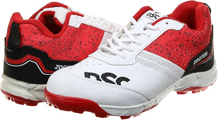 DSC Zooter Cricket Shoes | Material: PVC | For Men and Boys | Lightweight | Improves Stability in the Game