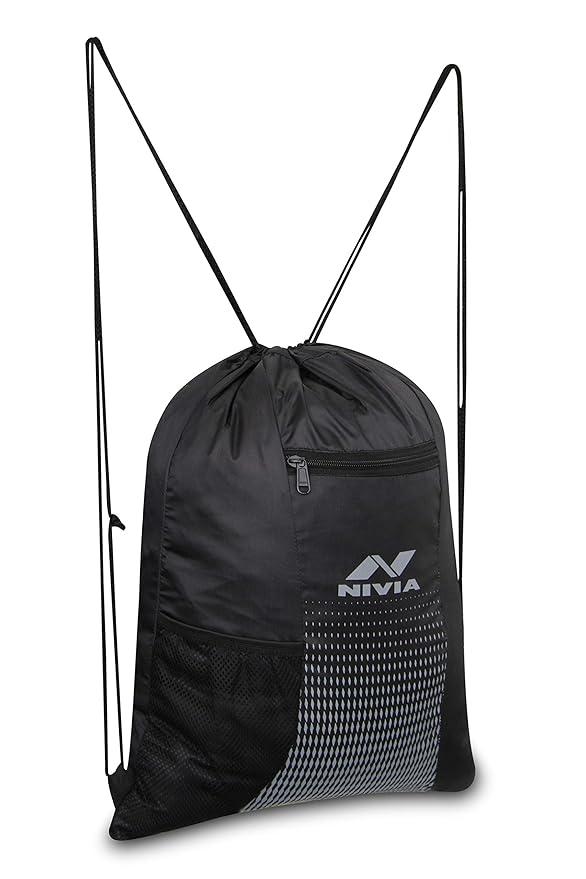 NIVIA String Bag with Pocket - Unisex and Adult