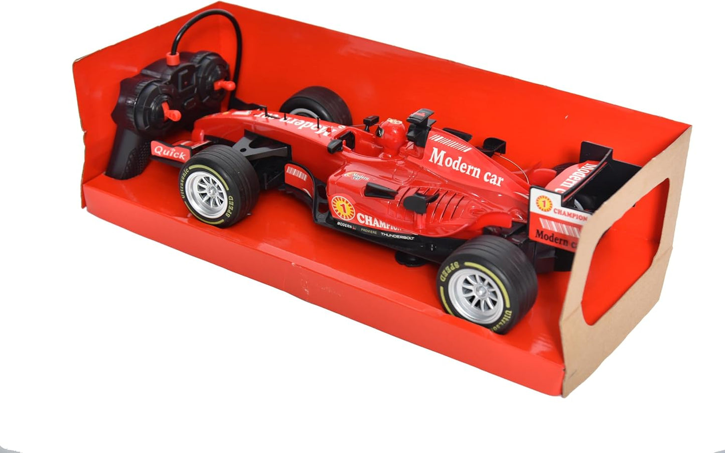 FUNFY 1/12 Scale Formula One Ferrari RC Car – High-Speed Remote Control Racing Model with Drift Function, 2.4GHz Wireless Controller – Red F1 Sports Toy for Kids & Adults