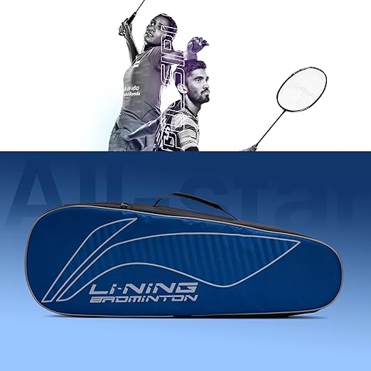 Li-Ning All Star حقيبة تنس الريشة بسحاب واحد من البوليستر