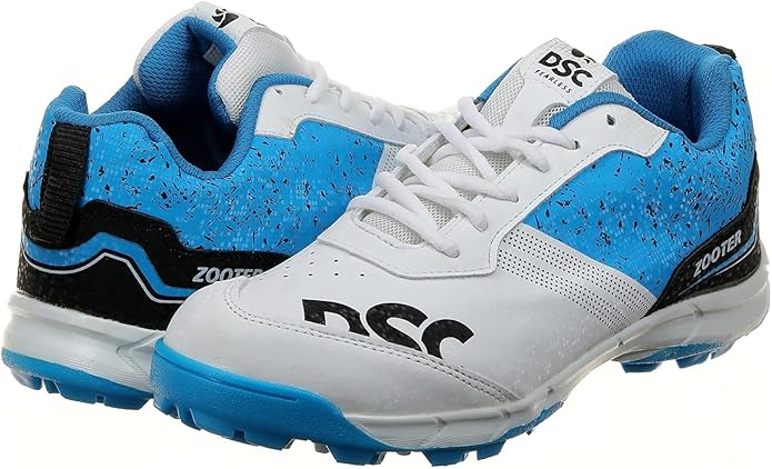 DSC Zooter Cricket Shoes | Material: PVC | For Men and Boys | Lightweight | Improves Stability in the Game