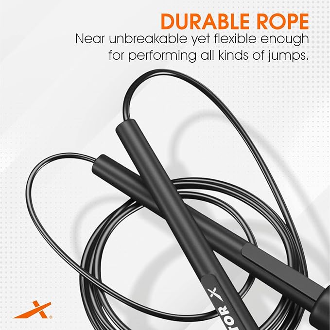 Victor X 684 Jump Rope for Men and Women | Nylon Material for Cardio, Warm-Up, Weight Loss, and Jump Rope
