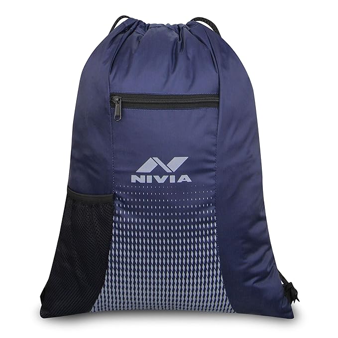 NIVIA String Bag with Pocket - Unisex and Adult