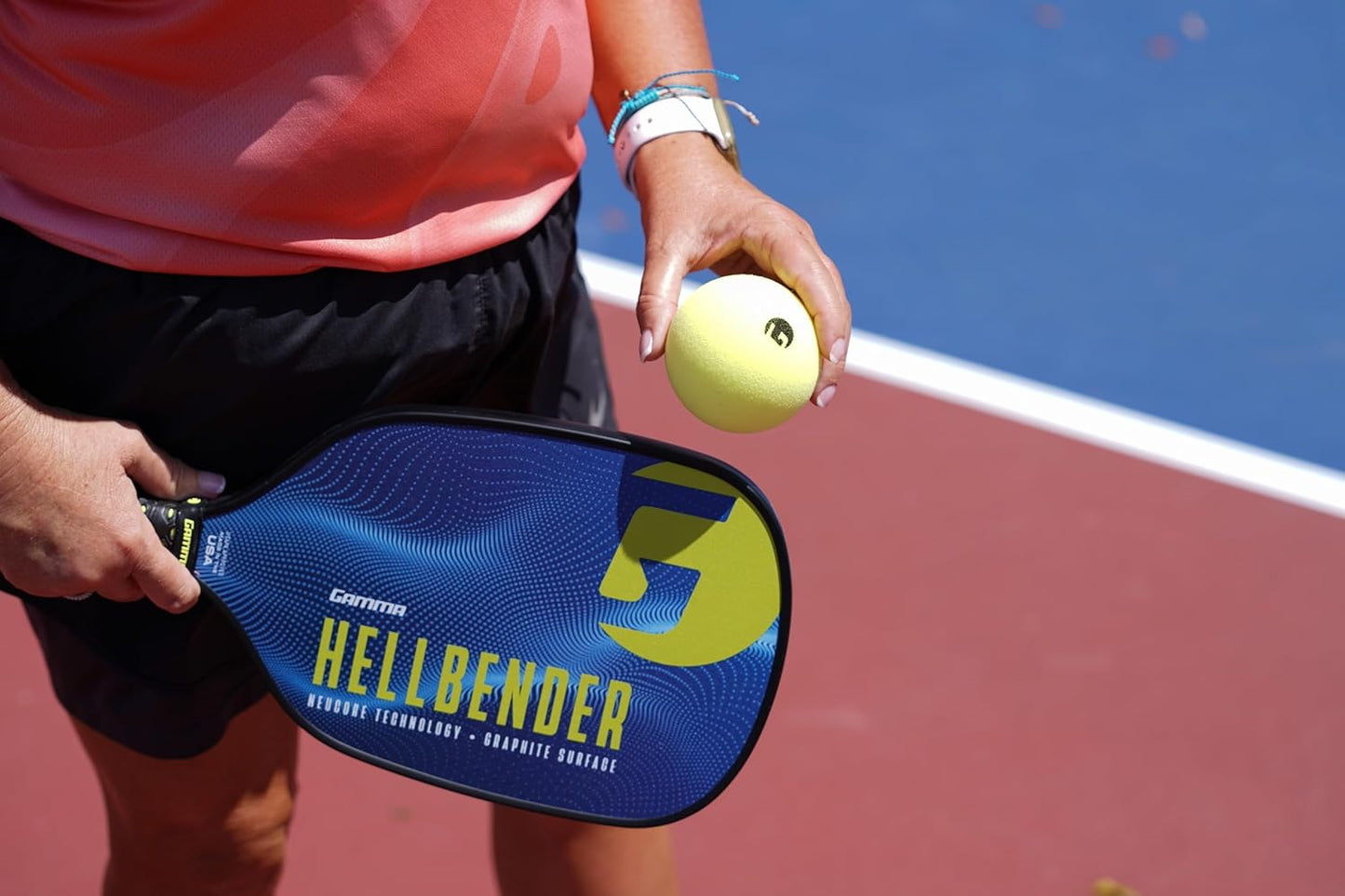 GAMMA Librarian Foam Pickleball Balls, Foam Balls for Pickleball Practice with True Bounce on All Surfaces. Quiet Pickleball Great for Indoor and Outdoor Play, HOA, Parks, Noise Reducing Pickleball