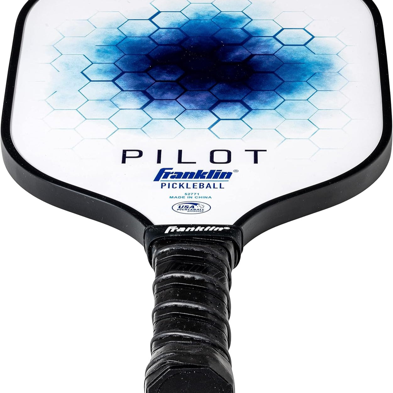 Franklin Sports Pickleball Paddle - Pilot Polypropylene Core Pickleball Racket - Official USA Pickleball (USAPA) Approved Pickleball Paddle - Lightweight Pro Racket - 10mm Thick Core