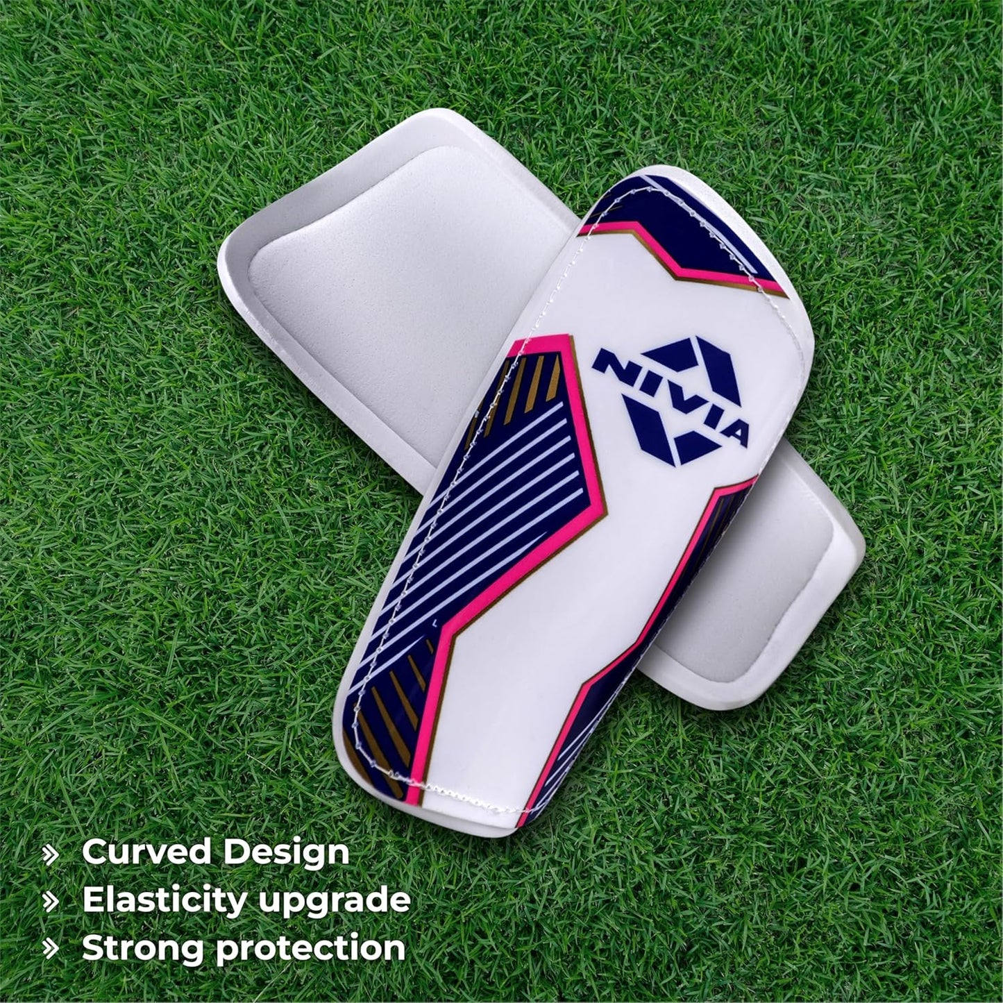 NIVIA classic واقي الساق مع بطانة داخلية