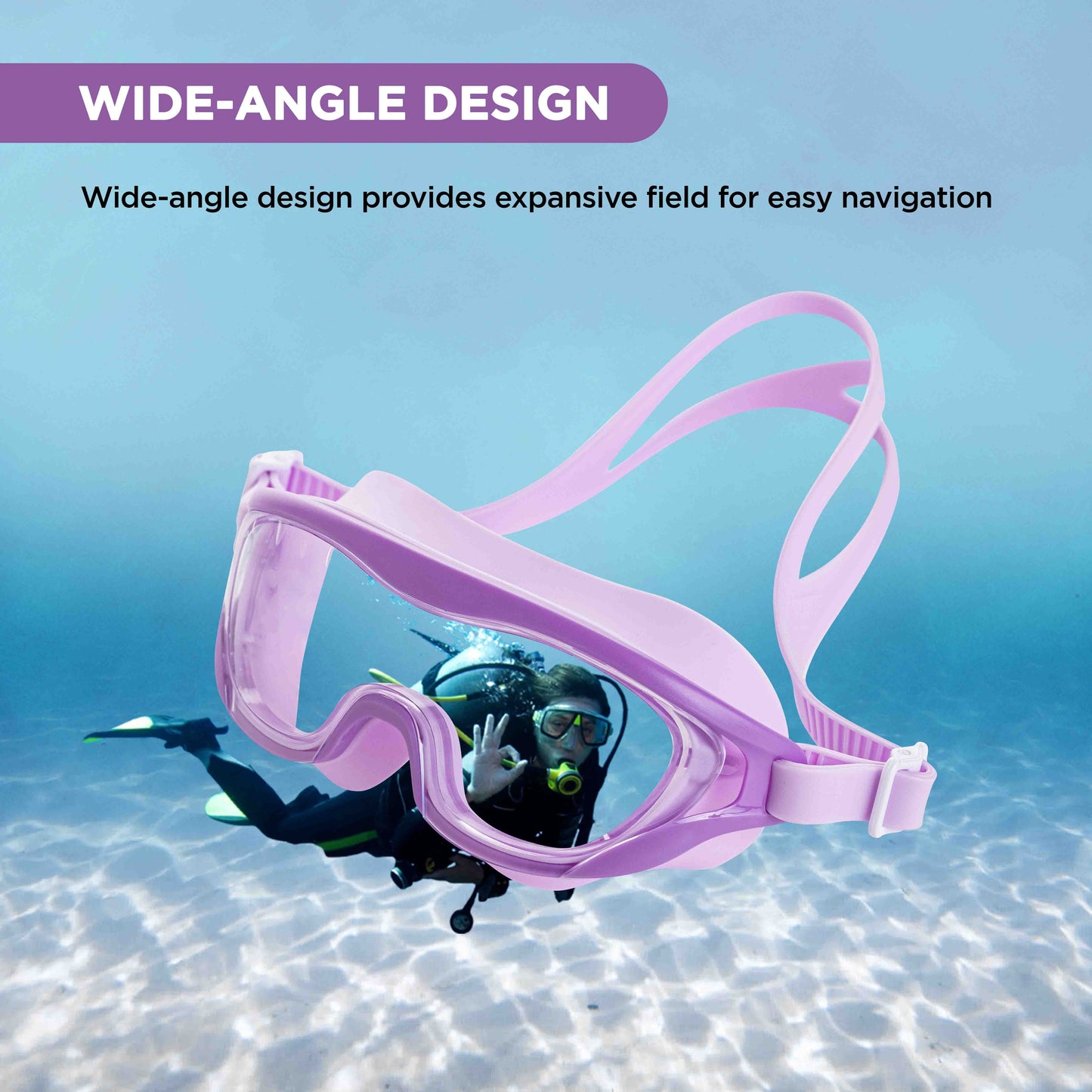 Endless EL1010 Luxury Swimming Goggles Premium Anti-Fog and UV Protection Swimming Goggles | Material: Silicone, Polyurethane | Large Stylish Frame for More Vision | Soft Silicone Gasket to Prevent Leakage | With Hard Case