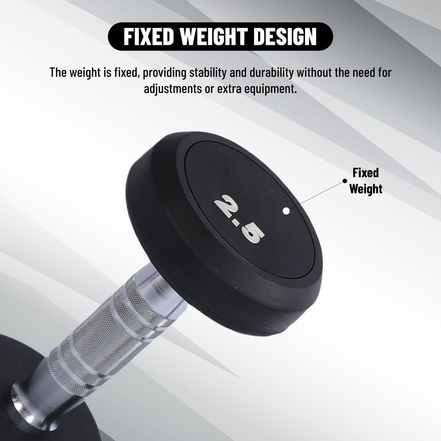 Endless Rubber Bouncy Dumbbells | Material: Iron and Rubber | Perfect for Bodybuilding, Fitness, Weightlifting, Home or Gym Training | for Men and Women