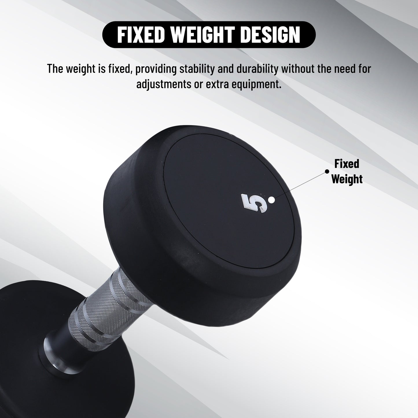 Endless Rubber Bouncy Dumbbells | Material: Iron and Rubber | Perfect for Bodybuilding, Fitness, Weightlifting, Home or Gym Training | for Men and Women