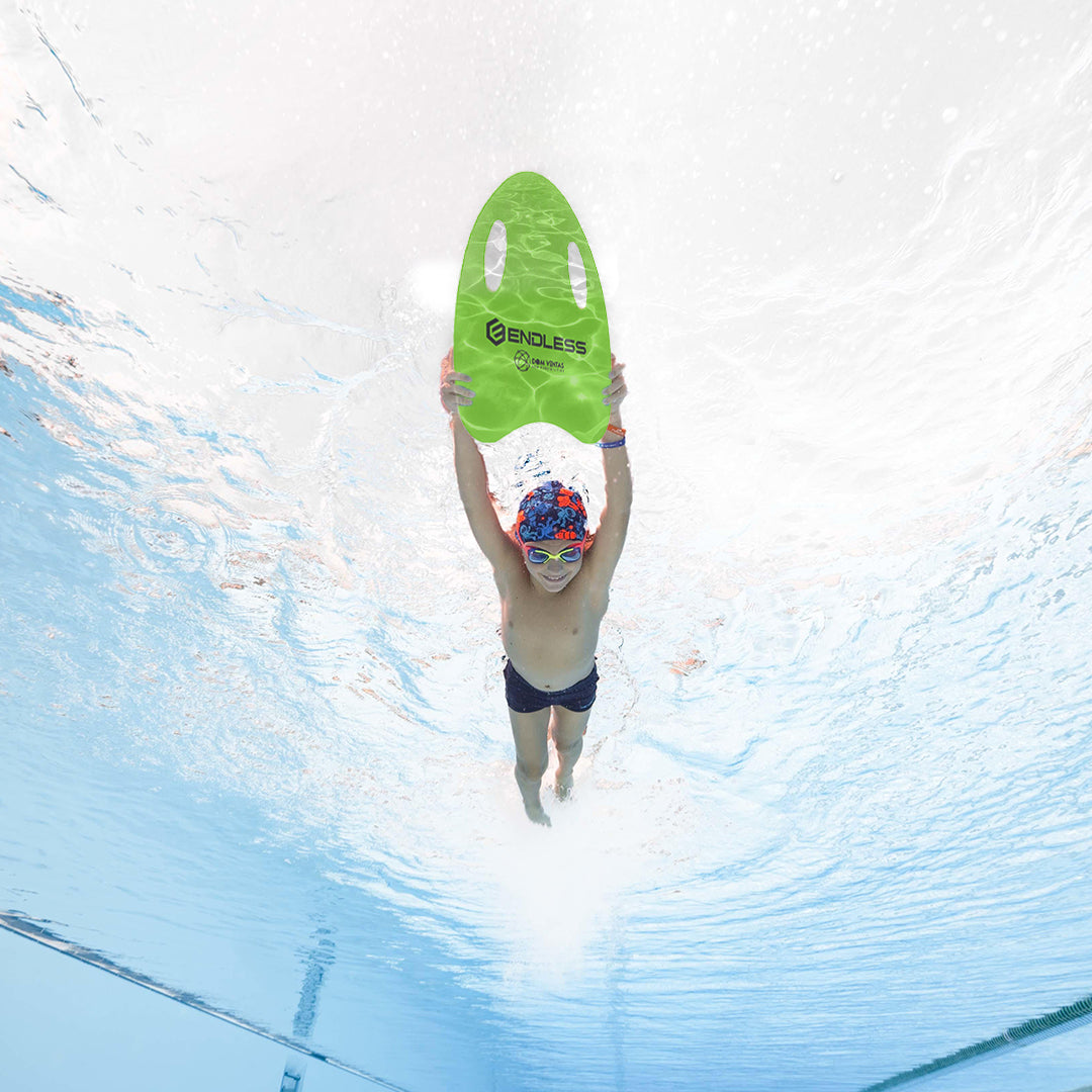 Endless EL1013 Ergonomic Design Kickboard | Material: Vinyl Acetate Foam | Swimming Training Floats for Beginners | Floating Cushions for Kids and Adults