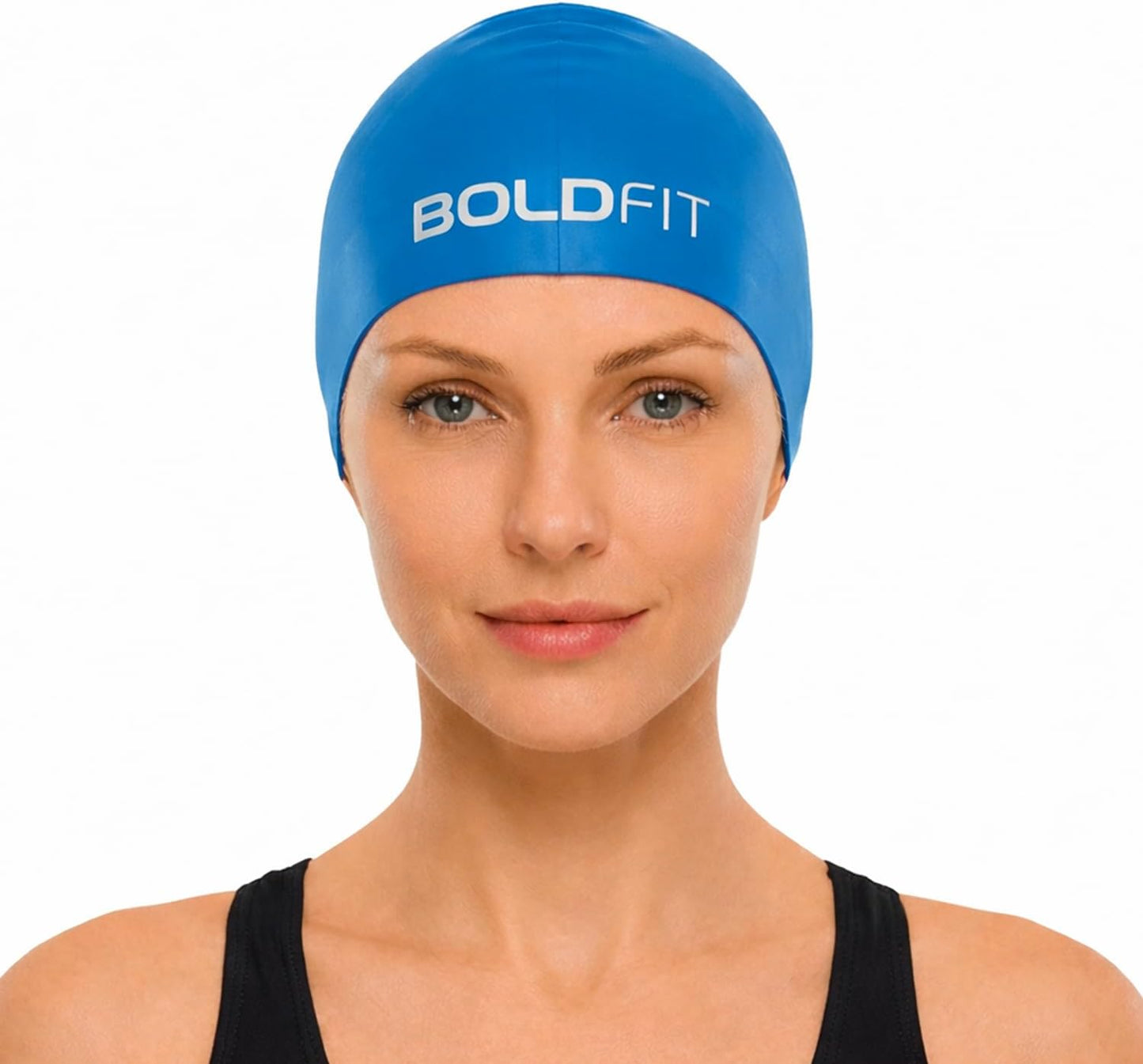 Boldfit قبعة سباحة للجنسين للرجال والنساء