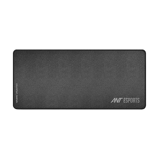 Ant Esports MP290 Gaming Mouse Pad, Large with Stitched Edges, Waterproof and Non-Slip Base for Gaming and Office - Black, Spandex Rubber
