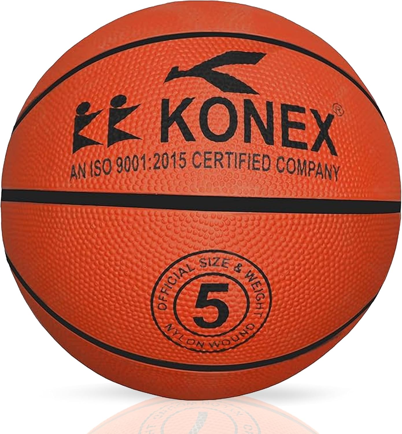 كرة سلة KONEX KK Pro Basketball CLS 1905 مع دبوس نفخ وتفريغ حجم 5