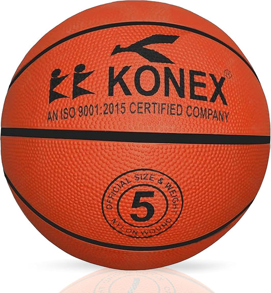 كرة سلة KONEX KK Pro Basketball CLS 1905 مع دبوس نفخ وتفريغ حجم 5