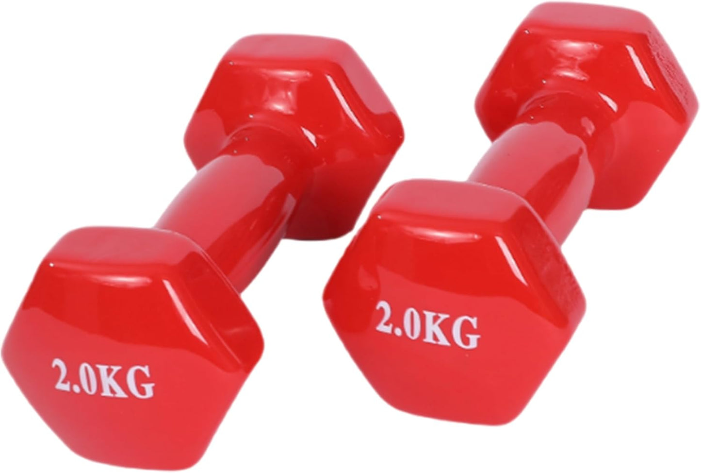 Endless Pair of Vinyl-Coated Fixed Dumbbells | Vinyl-Coated Iron | Compact Weights for Home Gym, Workouts, Fitness, Men & Women