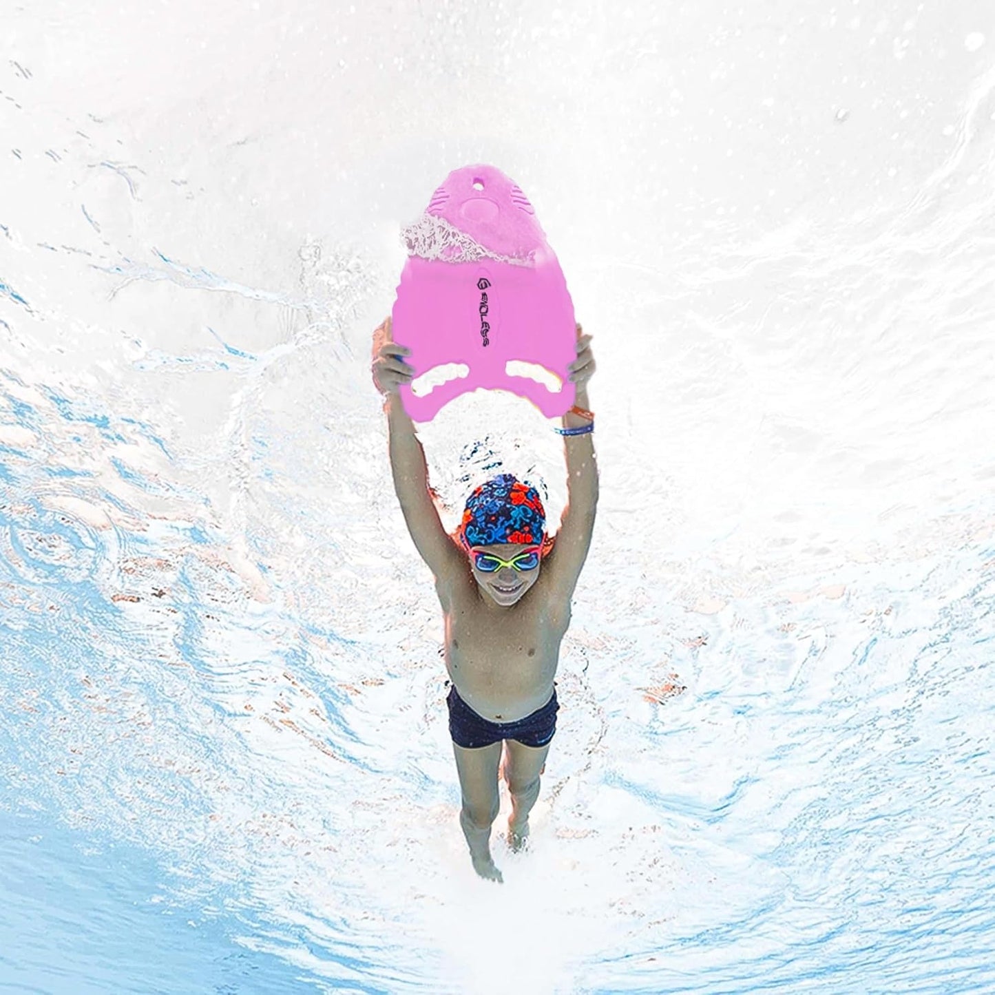 Endless EVA Swimming Kickboard with Double-Sided Streamlined Ergonomic Design | EVA Material | Ideal for Beginner Swim Training | Suitable for Kids & Adults