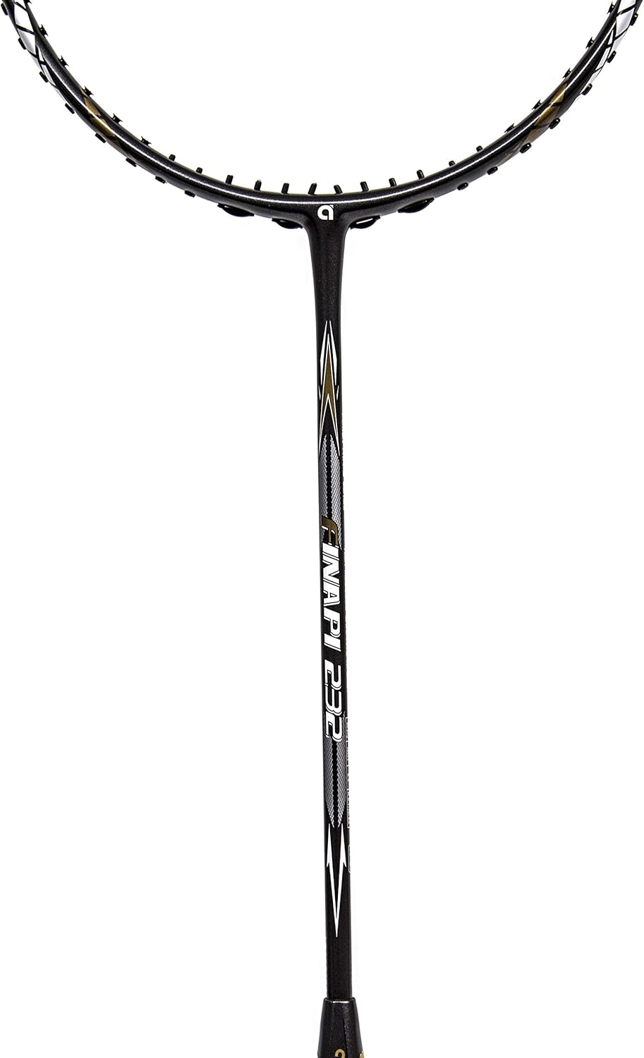 مضرب كرة الريشة Apacs Finapi Graphite (232، أسود)