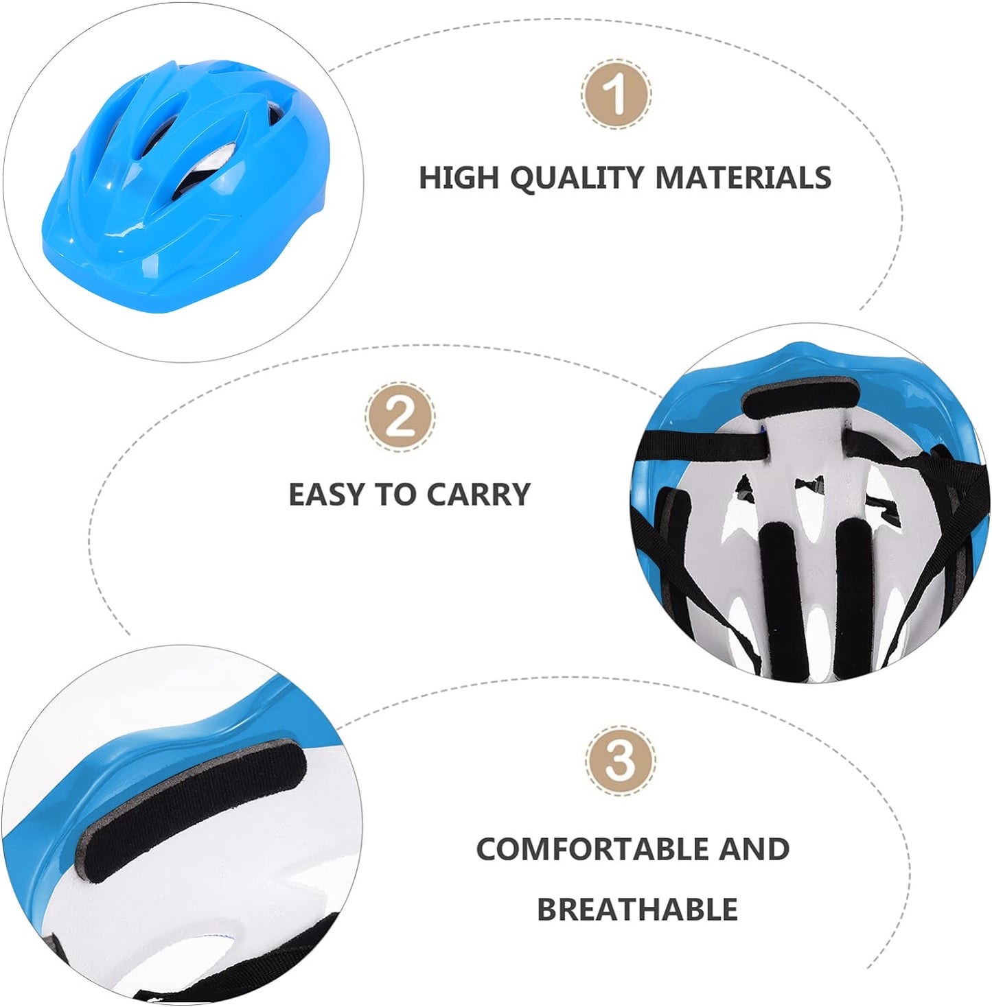Endless EL1026 Multi-purpose Sports Helmet for Cycling, Skiing, Snowboarding, | Material: ABS and EPS | High-density ABS lining (Thermocol), soft padding and adjustable strap for the best fit