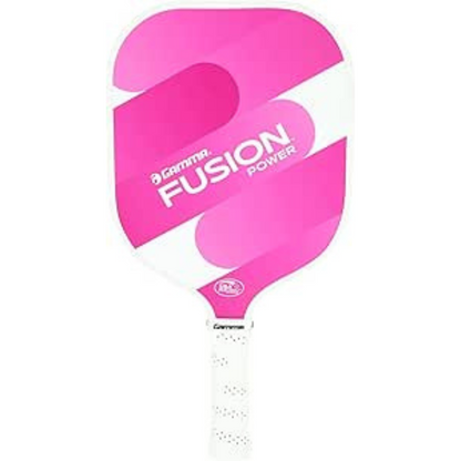 GAMMA Fusion Power Pickleball Paddle, 8.25-Inch Wide Fiberglass Surface Maximizes Hit Potential for All Skill Levels
